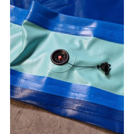 Inflatable Spill Control Inflatable 200 L spill containment berm in PVC and polyester | OTEXIO