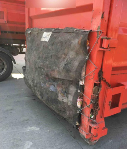 Presscontainernetz aus Polyethylen, 190 g/m², 1,8x1,2m | OTEXIO