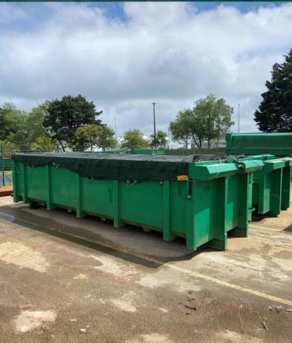 LiteCover® System für Container, 8,5x3,3m | OTEXIO