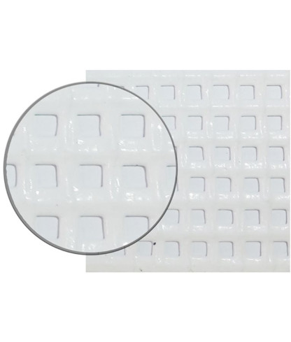 Beschichtetes Mikro-Maschennetz, Polyester, weiß, PVC, 800 g/m² | OTEXIO
