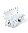 Containersack mit Einfüllschürze, 6,25x2,40x1,15m 12000 kg | OTEXIO