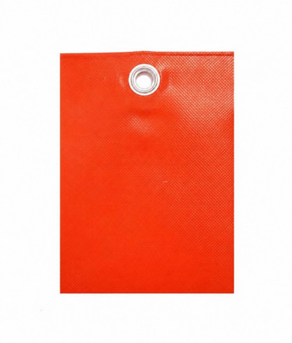Polyester-PVC-Plane, 900 g/m², maßgeschneidert, orange | OTEXIO