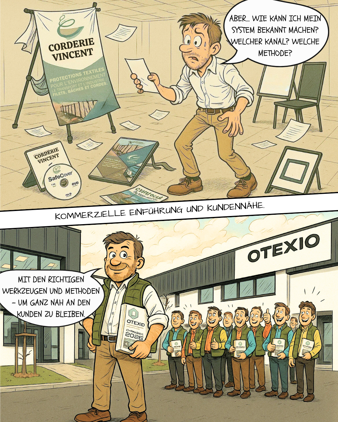 Kommerzielle Einführung und Kundennähe