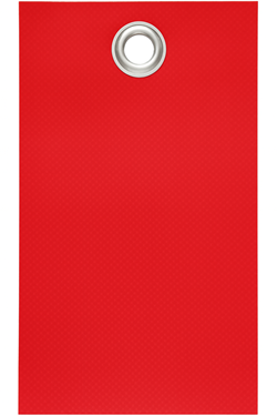 Bâche rouge 900 g/m²