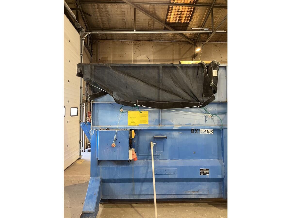 Filet SafeCover® pour trémie de compacteur