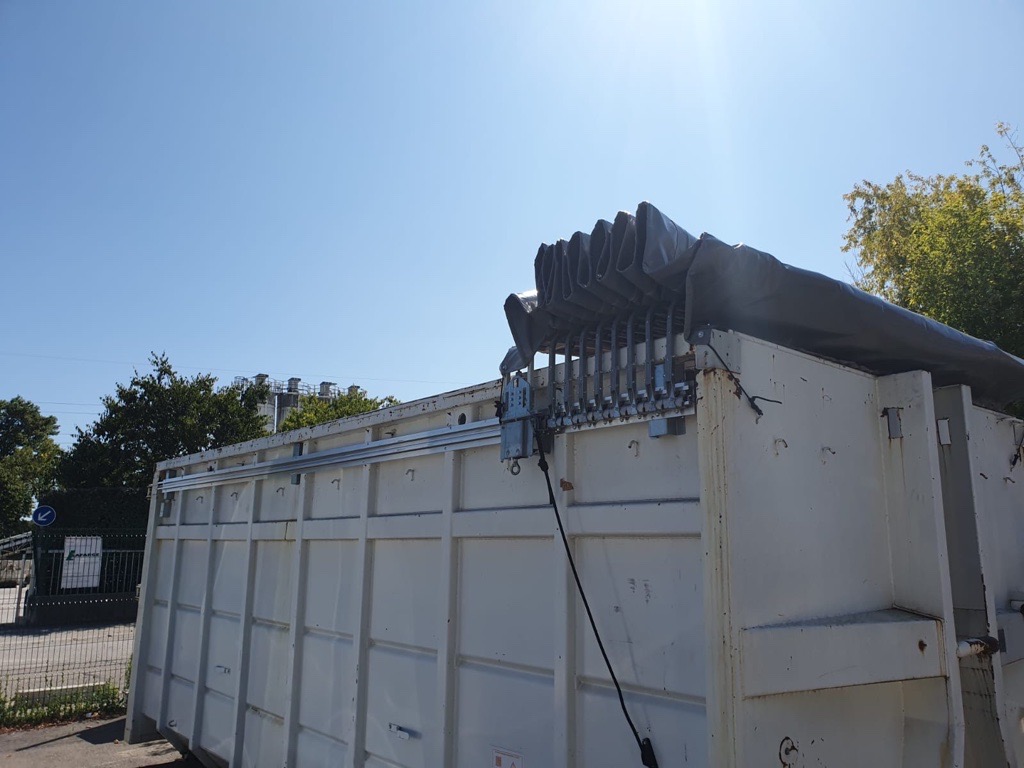 RCOVER® Schiebe-Abdecksystem für container, anhänger