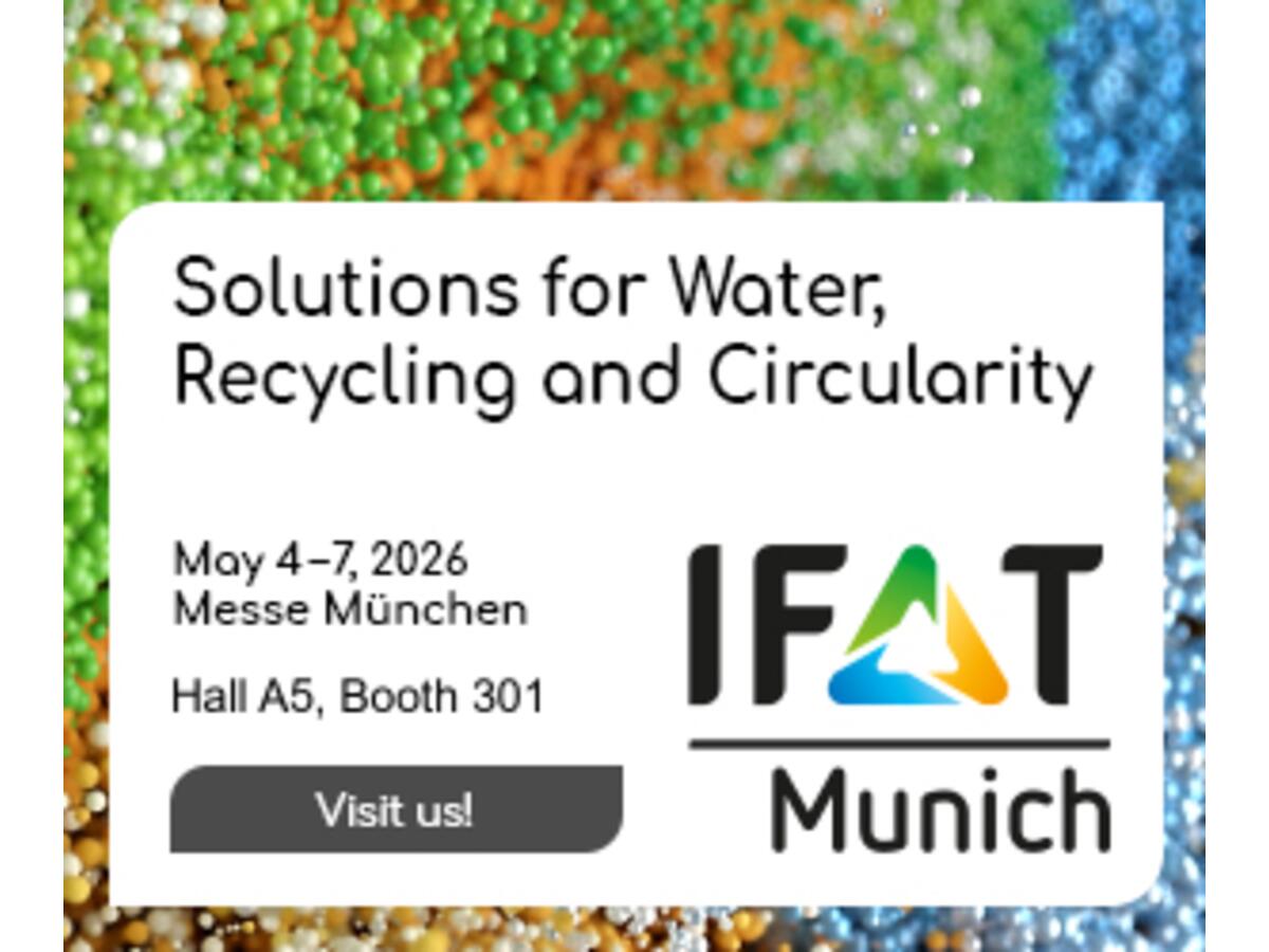 IFAT 2026 - Hall A5 | Stand 301