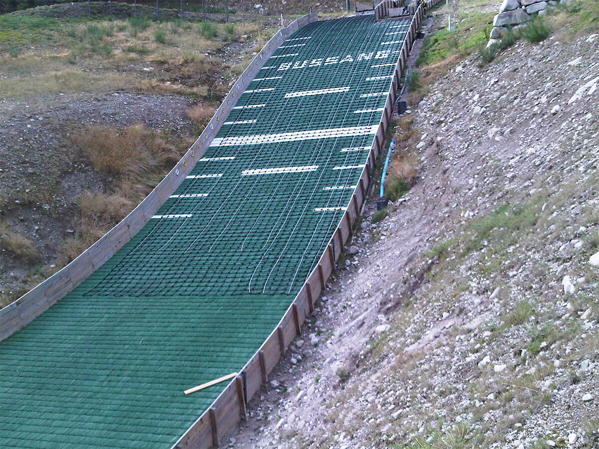 Net for snow retention