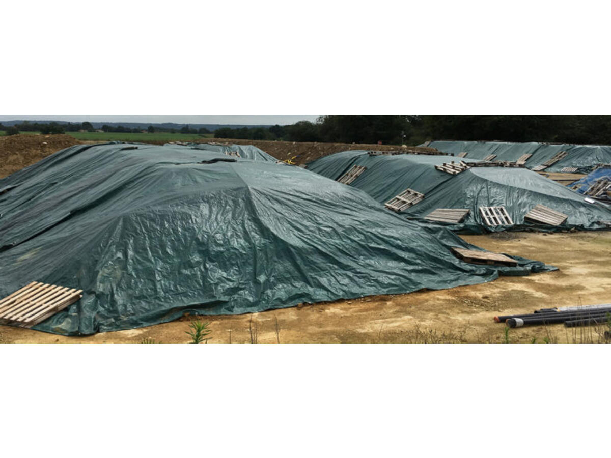 TARPLINE® STOCK 230 storage tarpaulin