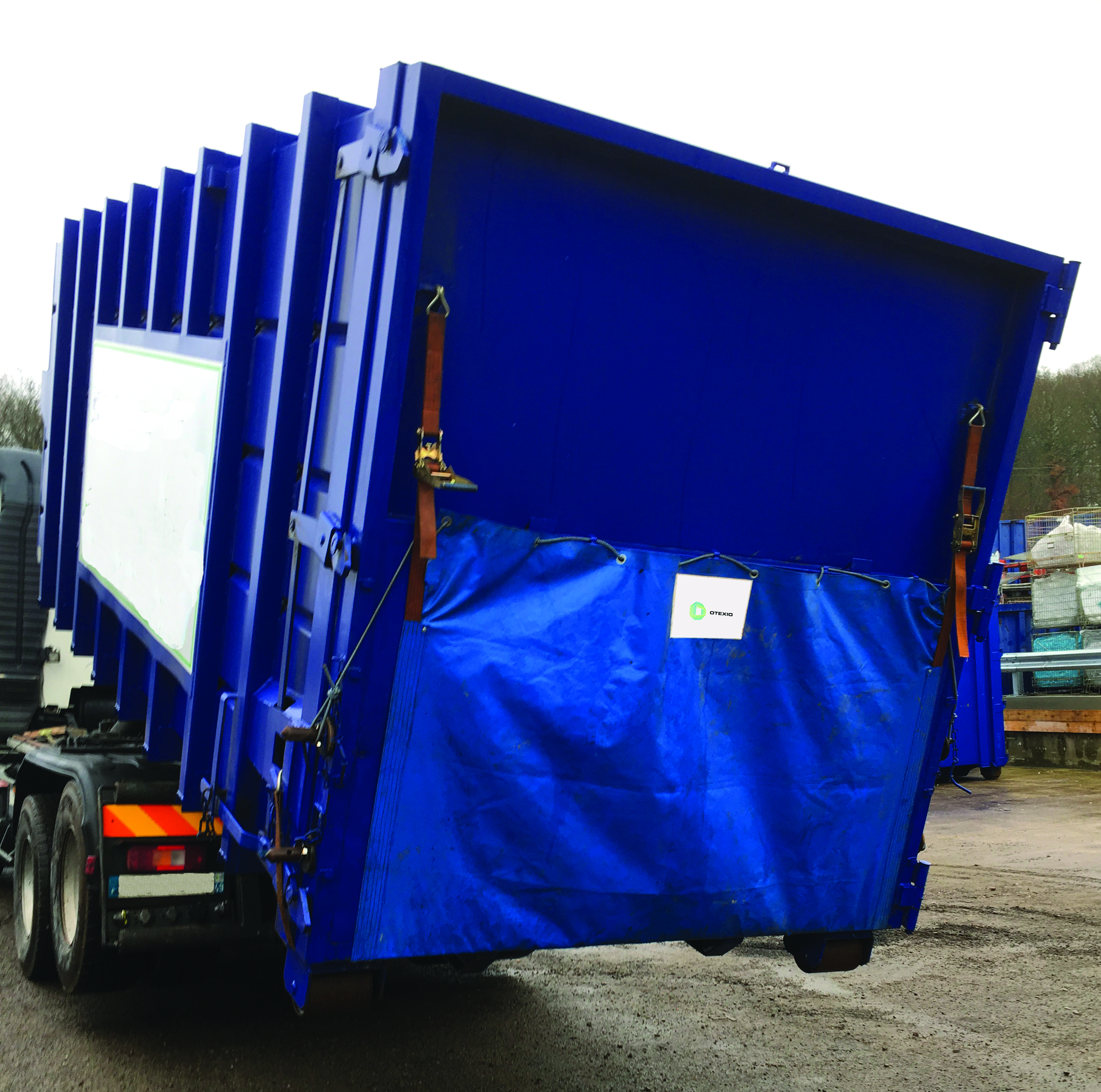 TARPLINE®600 press-container tarpaulin