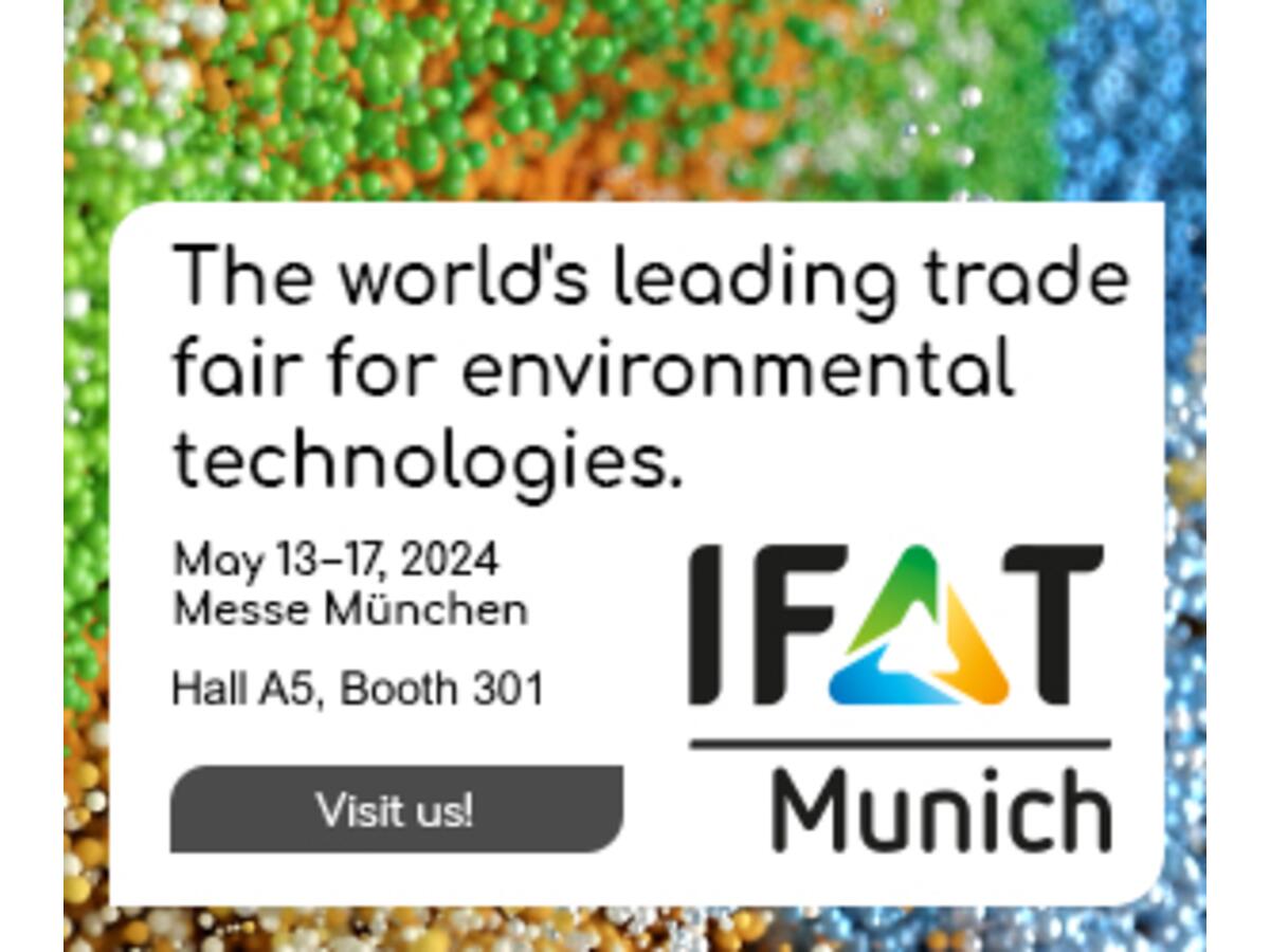 IFAT 2024 – Halle A5 | Stand 301