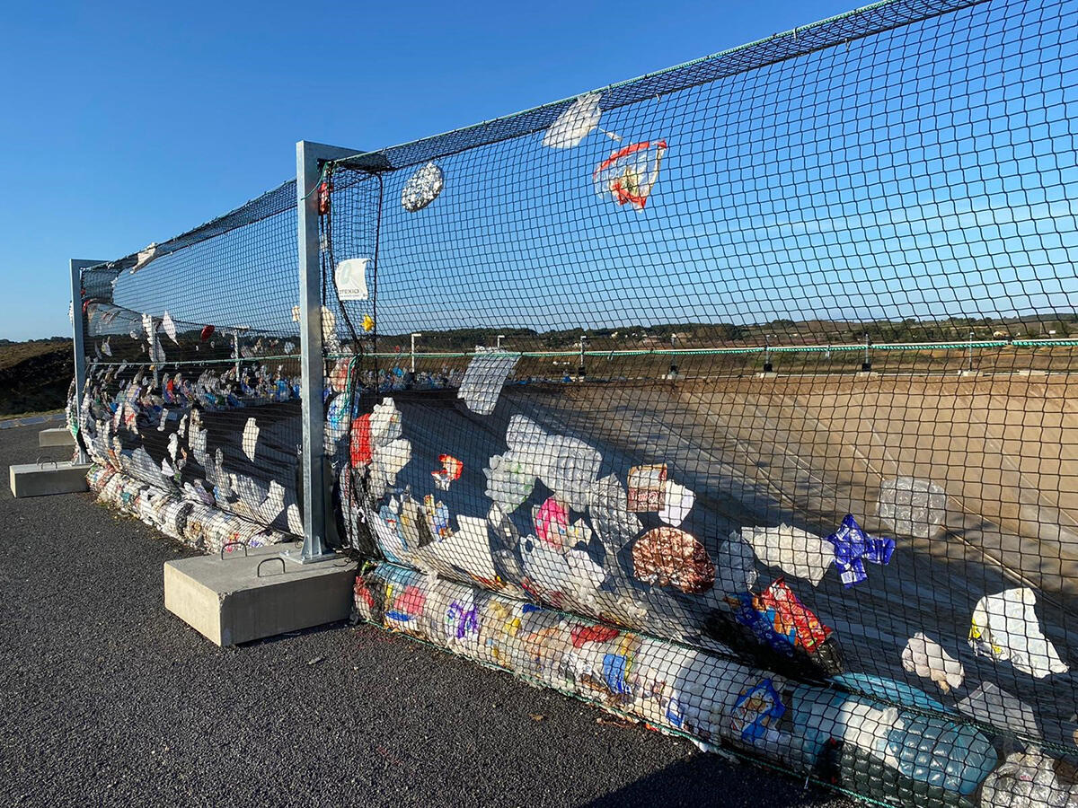 Environment | Anti-litter netting system