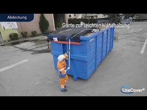 LiteCover® - 100% sicheres Abdecksystem vom boden aus