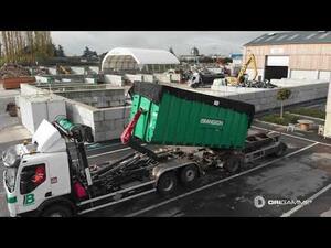 ORIGAMME® Bras de bâchage 100% sécurisé | débâchage