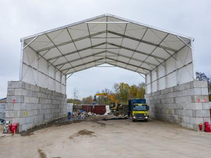 DBS Recyclage - COVERLINE® tunnel, double-sided