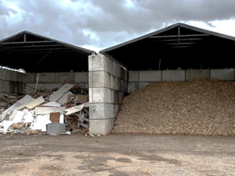 RCOVER®BLOCKS : Stocker sereinement du bois de chauffage